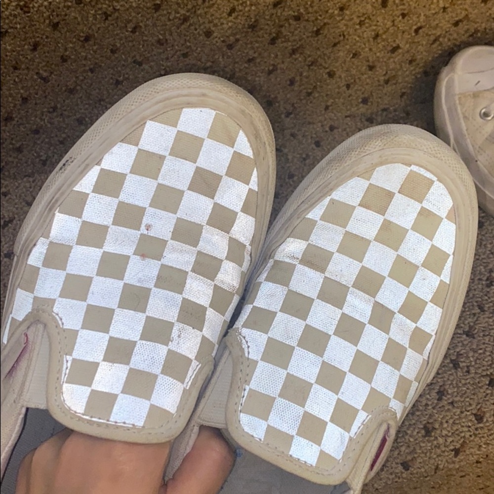 Vans Slip-On Pro Reflect White Skate Shoes